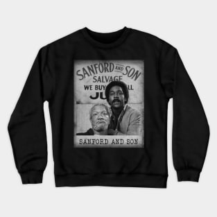 Sanford And Son // Distressed Crewneck Sweatshirt
